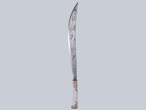 Damascus bolo 3D 모델