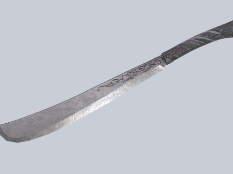 Silver bolo 3D-Modell