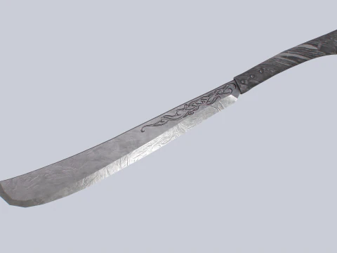 bolo de plata Modelo 3D