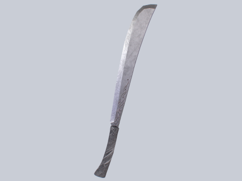 Silver bolo 3D-Modell