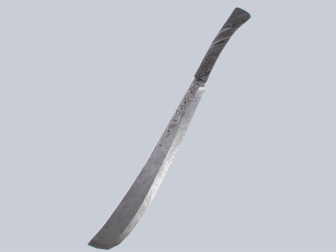 Silver bolo 3D-Modell