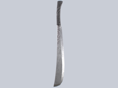 Silver bolo 3D-Modell