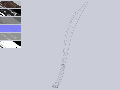 &Ccedil;ok kanlı 3D Model