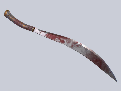 &Ccedil;ok kanlı 3D Model