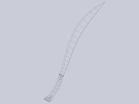 &Ccedil;ok kanlı 3D Model