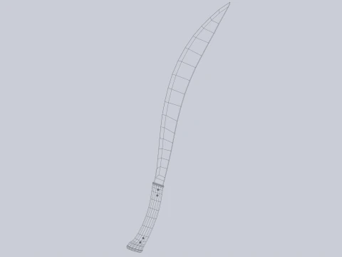 &Ccedil;ok kanlı 3D Model