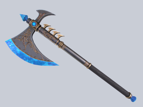 Frostbite axe Modelo 3D