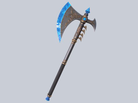 Frostbite axe 3D Model