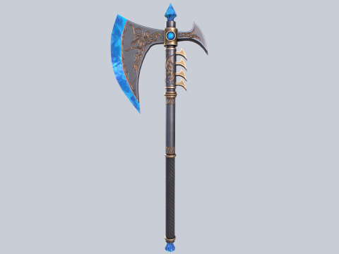 Frostbite axe 3D Model