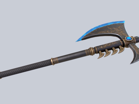 Frostbite axe 3D Model