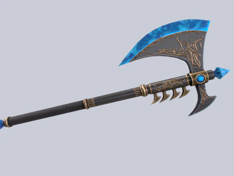 Odmrożony top&oacute;r Model 3D