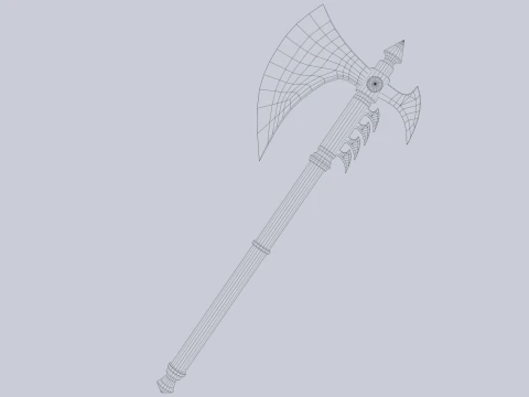 Odmrożony top&oacute;r Model 3D