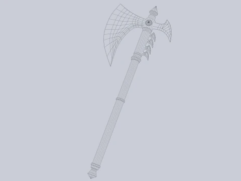 Odmrożony top&oacute;r Model 3D