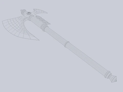 Odmrożony top&oacute;r Model 3D