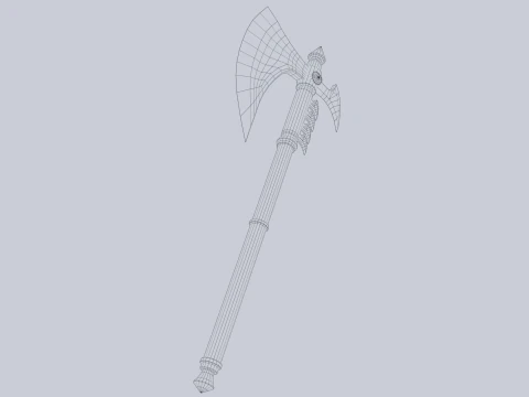 Odmrożony top&oacute;r Model 3D