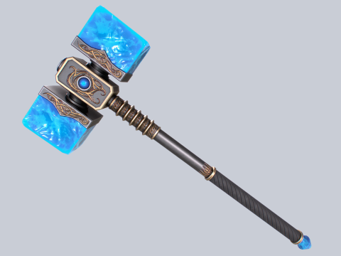 Frostbite hammer Modelo 3D