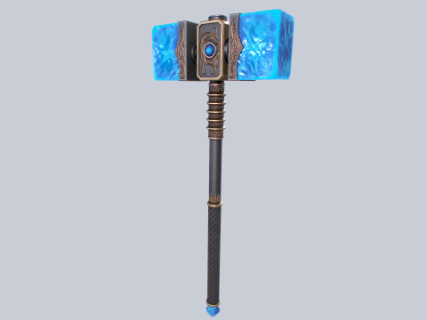 Frostbite hammer 3D 모델