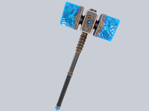 Frostbite hammer 3D 모델