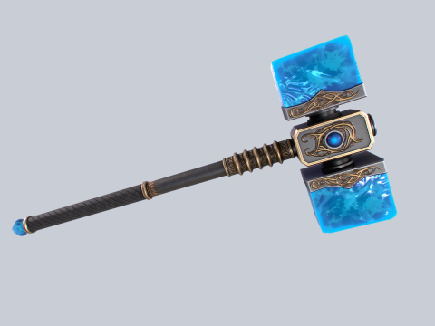 Frostbite hammer 3D 모델