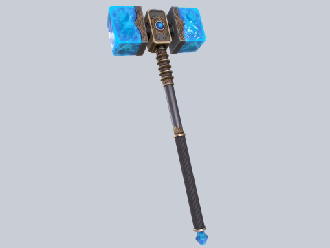 Frostbite hammer 3D 모델
