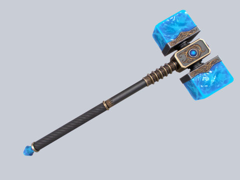 Frostbite hammer 3D 모델