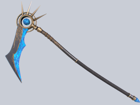 Frostbite scythe Modelo 3D