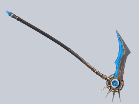 Frostbite scythe 3D 모델