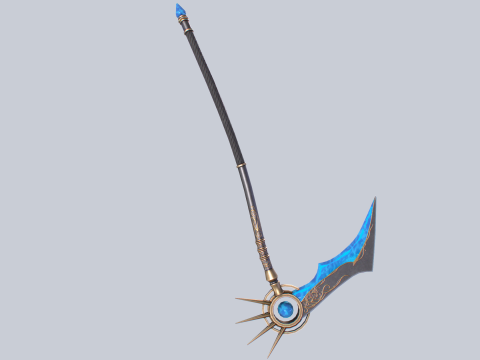 Frostbite scythe 3D 모델