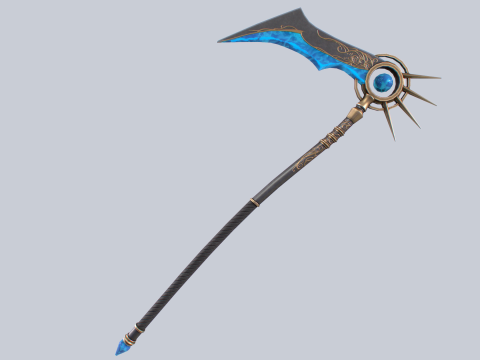 Frostbite scythe 3D 모델