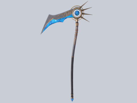 Frostbite scythe 3D 모델