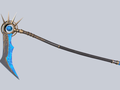Frostbite scythe 3D 모델