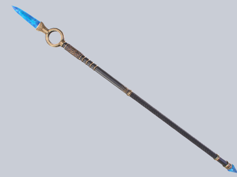 Frostbite spear Modelo 3D