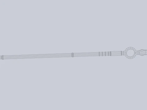 Frostbite spear 3D Model