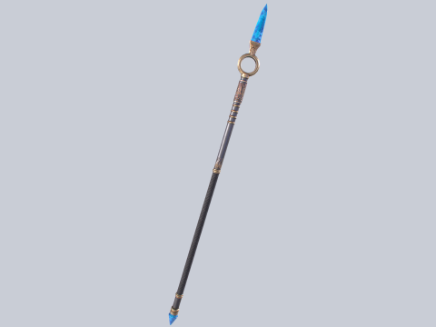 Frostbite spear 3D Модель