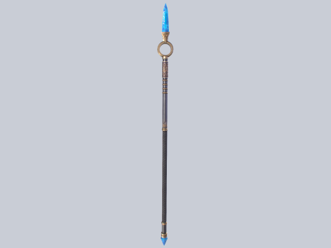 Frostbite spear 3D Модель
