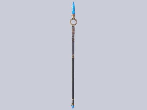 Frostbite spear 3D Model