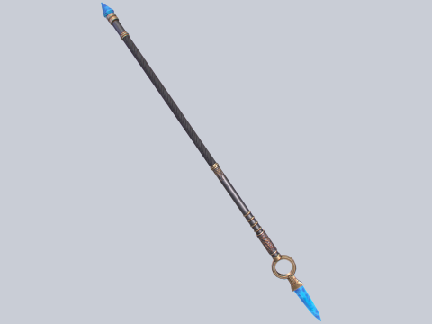 Frostbite spear 3D Модель