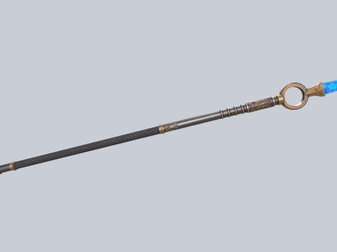 Frostbite spear 3D Модель