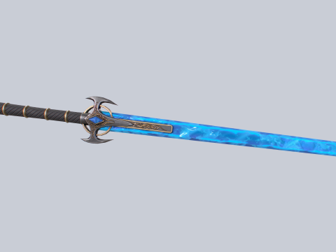Frostbite sword 3D Модель