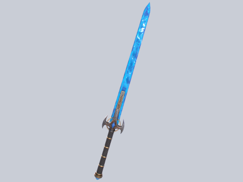 Frostbite sword 3D Модель