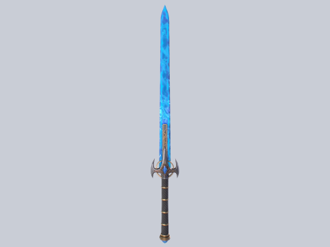 Frostbite sword 3D Модель