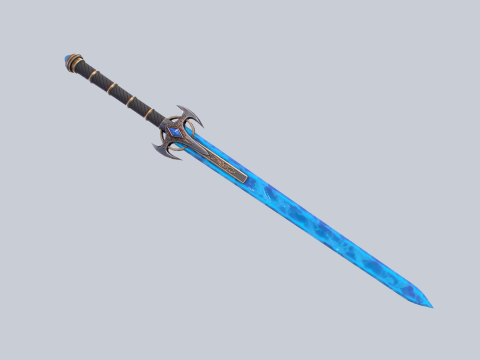 Frostbite sword 3D Модель