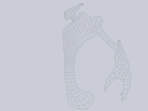 Magma creature 3D Model