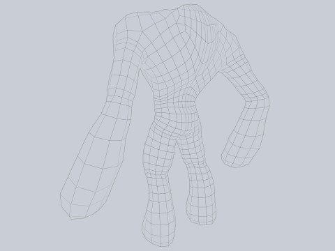 Magma creature 3D Модель