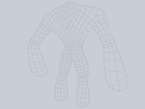 Magma creature 3D Модель