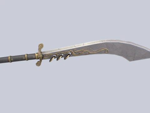 Scimitarra Modello 3D