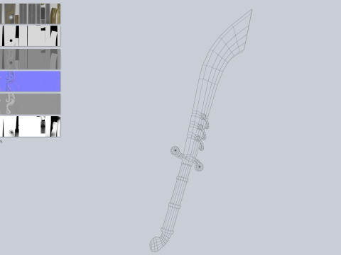 Scimitar 3D Модель