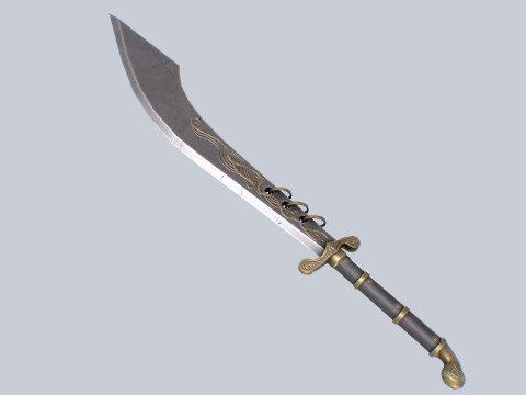 Scimitar 3D Модель