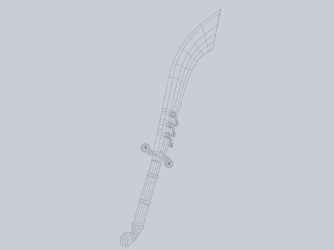 Scimitar 3D Модель