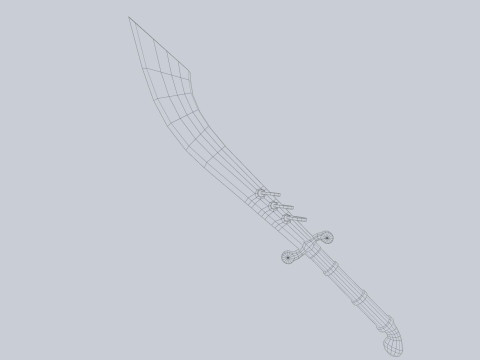 Scimitar 3D Модель